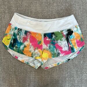 Multi-colored Speed Up Low-Rise Lined Short 2.5"